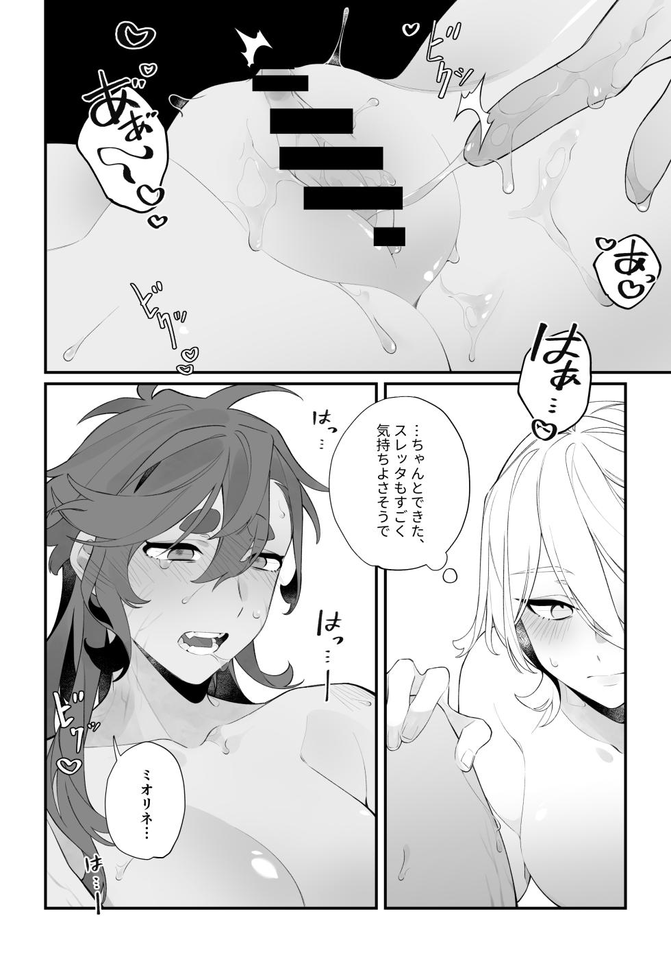 [Harusame Odoroki Shiten (Ushirogami)] Top Swap! (Mobile Suit Gundam: The Witch from Mercury) [Digital] - Page 16