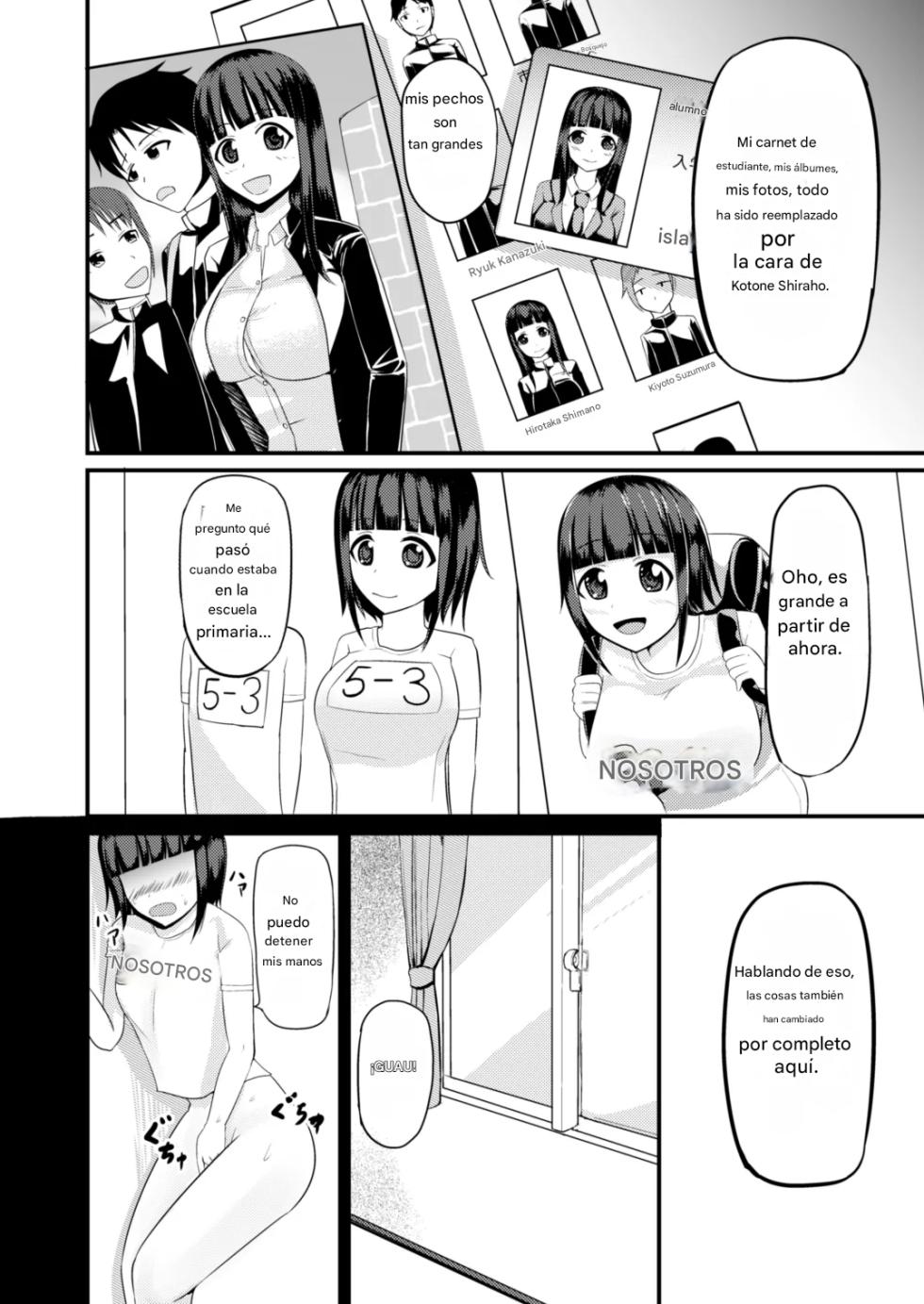 [Mochi to Shiawase (Mato)] Genjitsu Kaihen no Chikara o Te ni Ireta! [Spanish] - Page 6