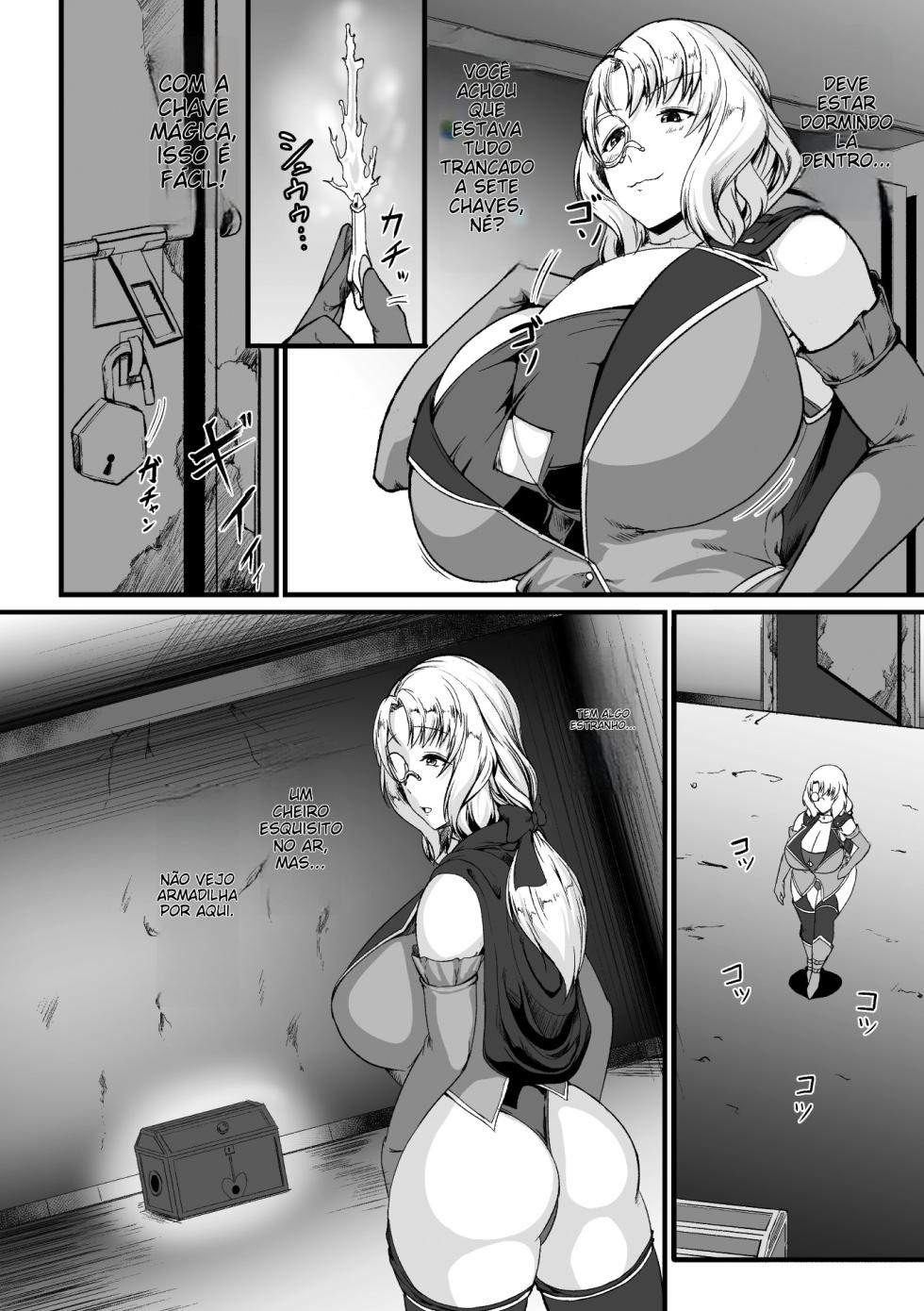 [Anthology] 2D Comic Magazine Mimic ni Ryoujoku sareru Heroine Vol. 1 [Portuguese-BR] - Page 30