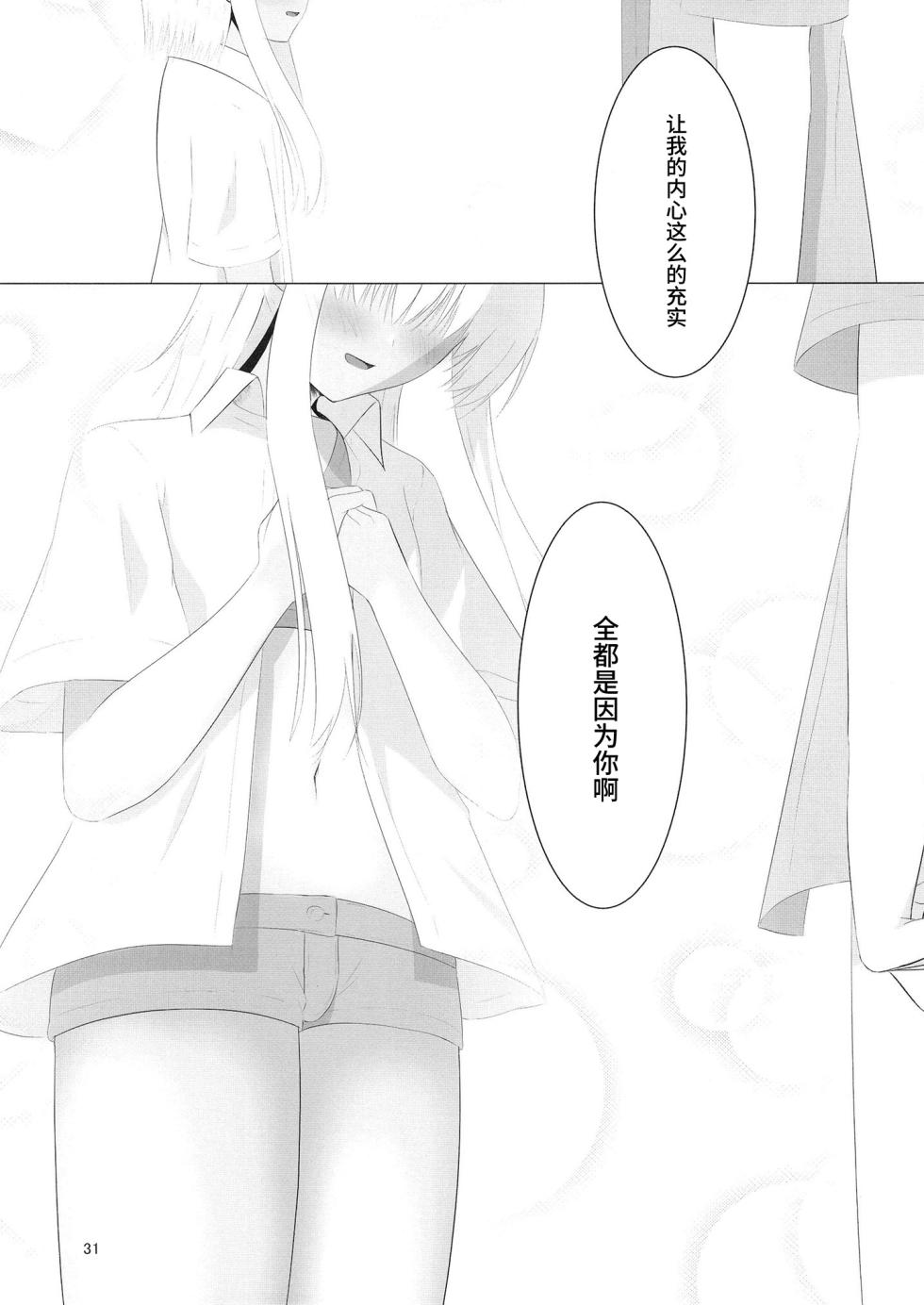 [Yuunagi Promenade (Calamity)] Nikuki Maou......no Hazu Nanoni—— (Tenshi Souzou RE-BOOT!) [Chinese] [想舔羽月的jio组 汉化] [Digital] - Page 30