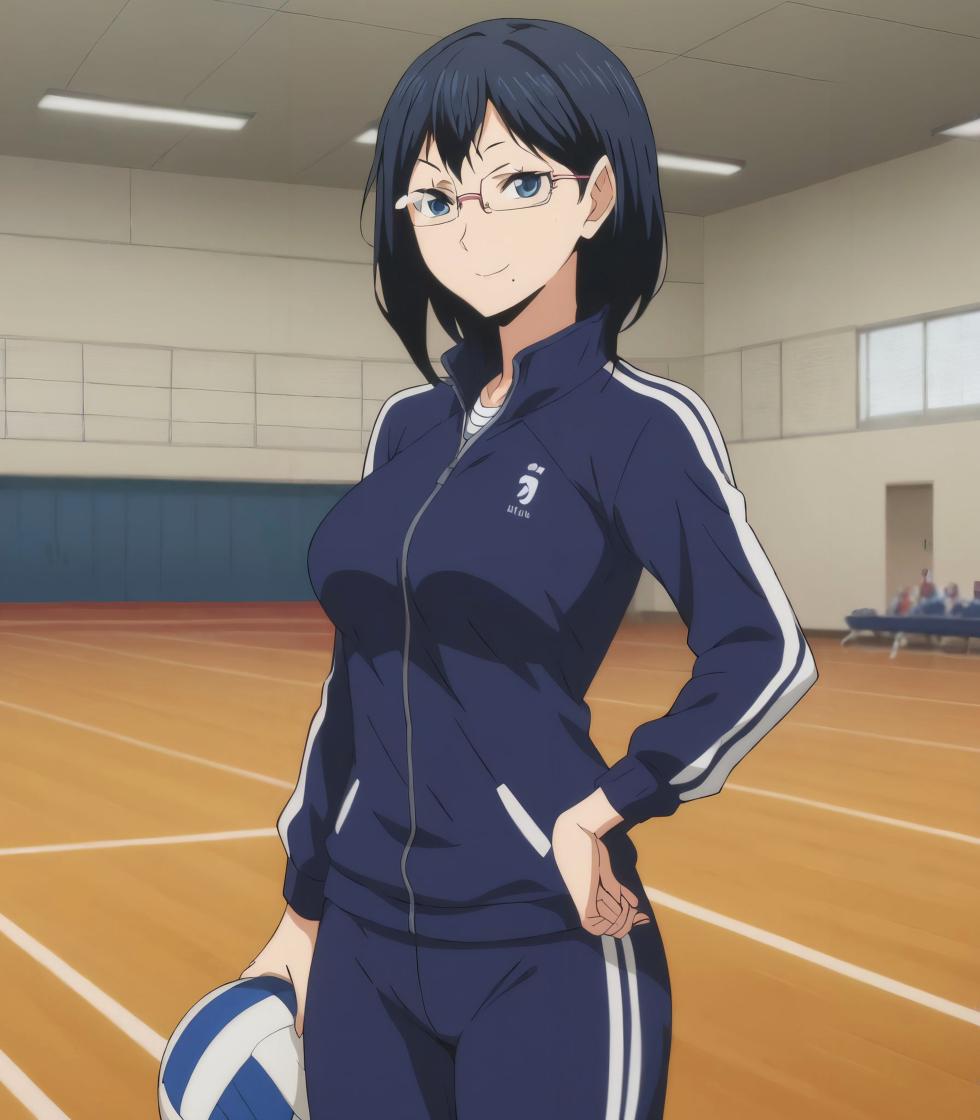 [Spairk1313] Kiyoko Shimizu (Haikyu)[AI Generated] - Page 1