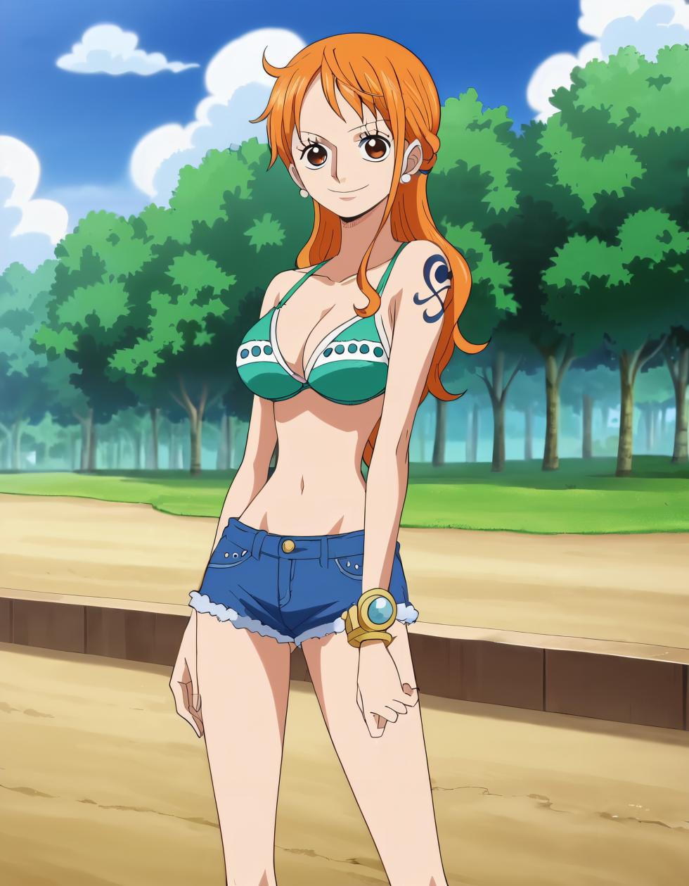 [Spairk1313] Nami (One Piece)[AI Generated] - Page 4