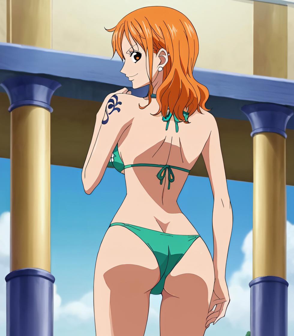 [Spairk1313] Nami (One Piece)[AI Generated] - Page 9