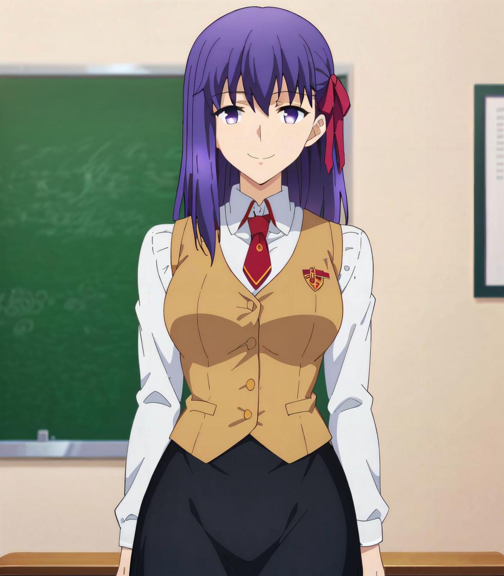 [Spairk1313] Sakura Matou (Fate Stay Night)[AI Generated] - Page 1