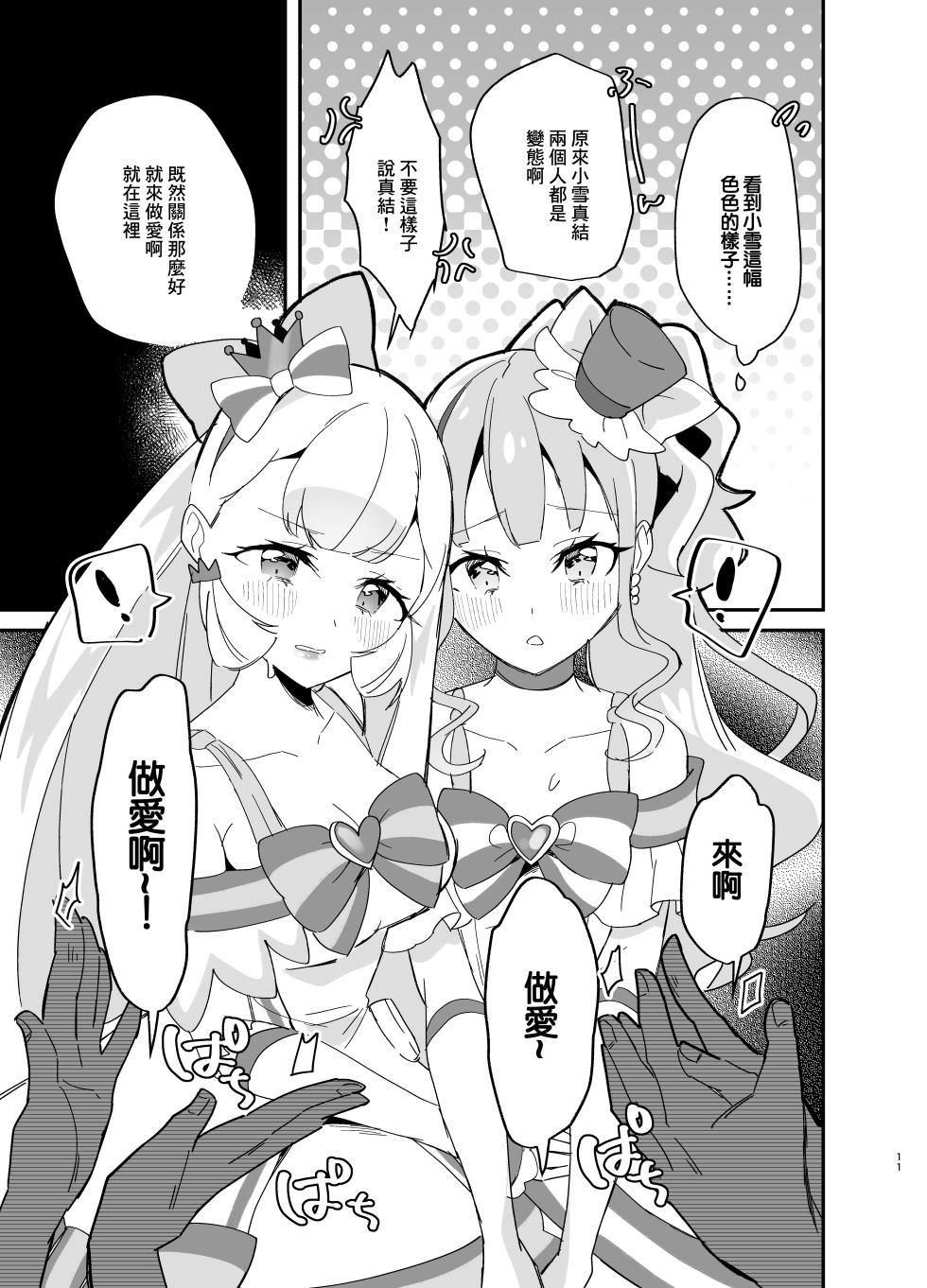 [Royal Mikoru Village (Satou Mikoru)] Matatabi x Gorogoro x Nyandafuru! (Wonderful Precure!) [Chinese] [Digital] - Page 11