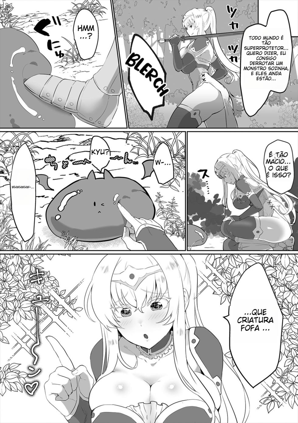 [puru] Kawaii Slime ni Goyoujin (Isekai Musume to no Kousetsu Vol.5) [Portuguese-BR] [Kuraudo] [Digital] - Page 2