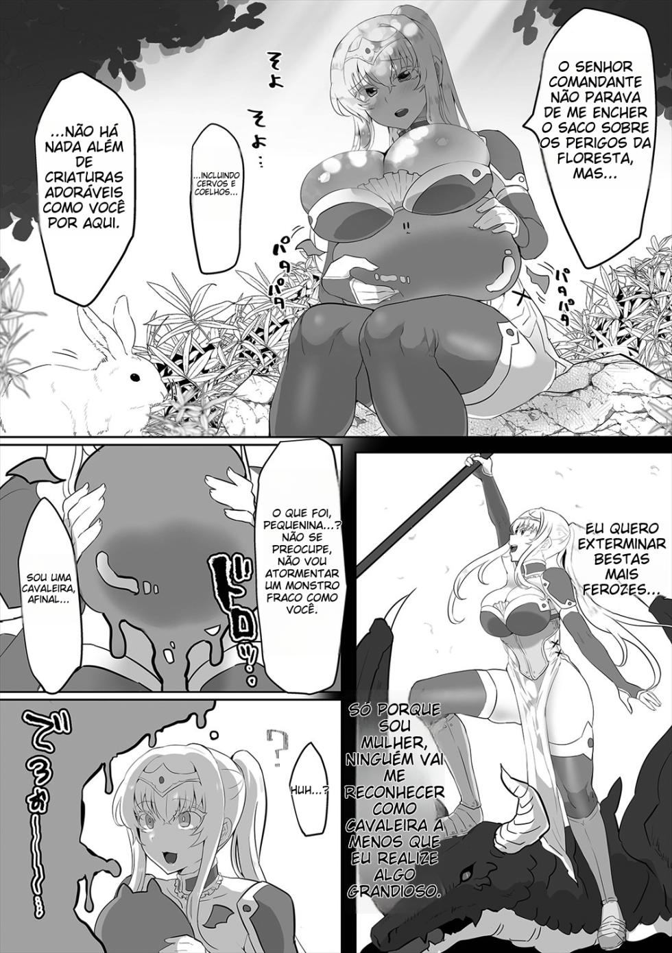 [puru] Kawaii Slime ni Goyoujin (Isekai Musume to no Kousetsu Vol.5) [Portuguese-BR] [Kuraudo] [Digital] - Page 3