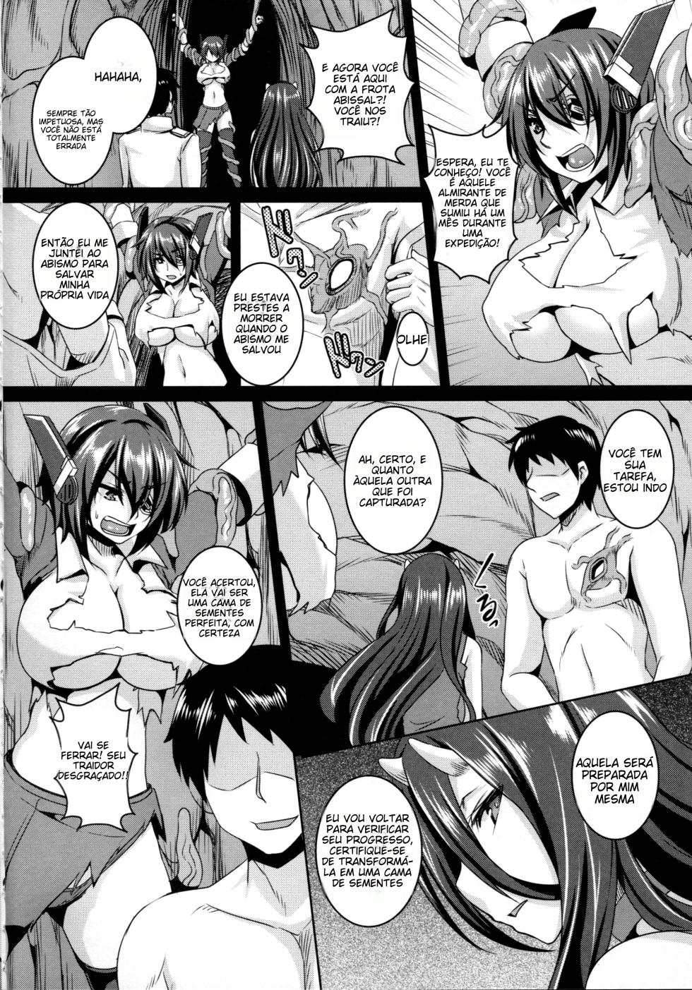 (C86) [Tiramisu Tart (Kazuhiro)] Naedoko Tenryuu (Kantai Collection -KanColle-) [Portuguese-BR] - Page 3