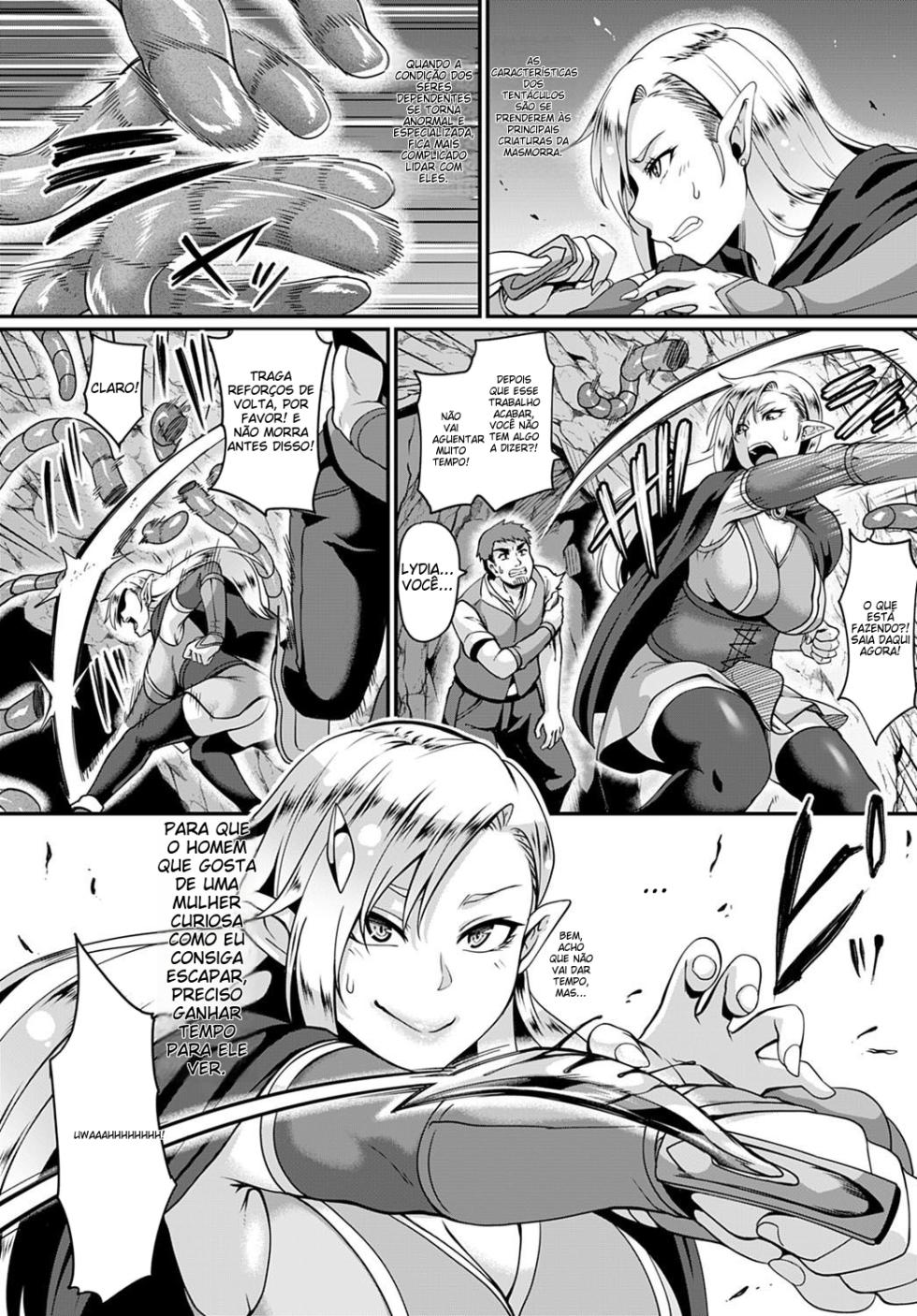 [Kazuhiro] Elf no Ai wa Shokushu ni Ochite (COMIC Anthurium 2020-12) [Portuguese-BR] [Digital] - Page 3
