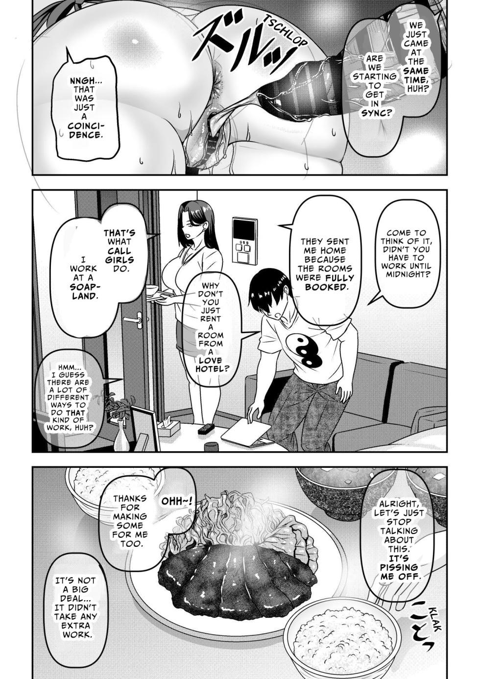 [Waribashi Kouka] Ore ga Seigou na no o Shirazu ni Tsuki Ichi Man de Yarihoudai no Subscription Keiyaku o Musun de shimatta Funinki Fuuzokujou Oba-san | Unpopular Prostitute Signs An All-I-Can-Fuck Monthly Subscription Not Knowing I'm A Total Horndog [English] [Reforged] - Page 36