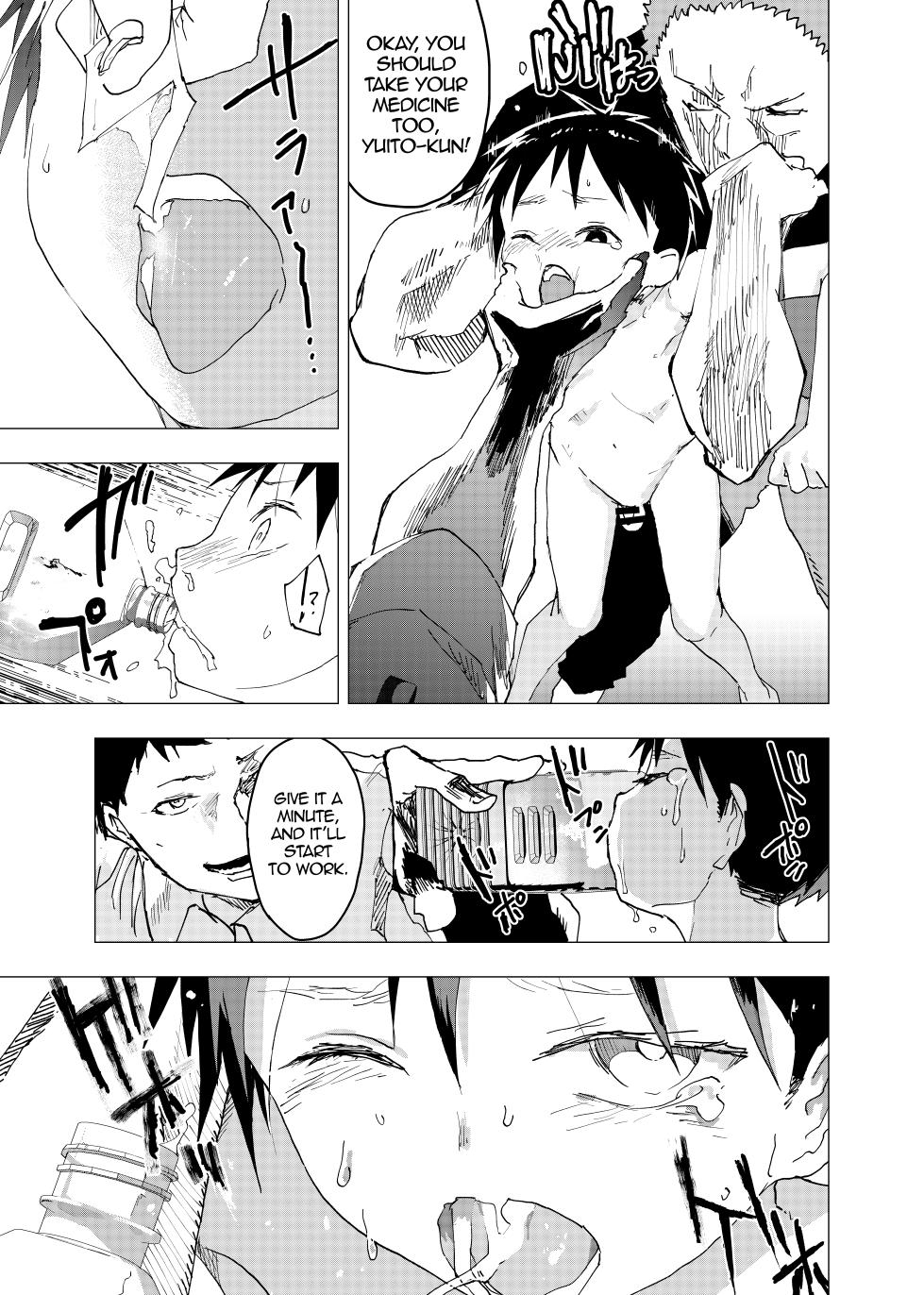 [Shota Mangaya-san (orukoa, Mizuno Inc)] Ibasho ga Nai node Kamimachi Shite mita Suterareta Shounen no Ero Manga Ch. 14 | A Dirty Manga About a Boy Who Got Abandoned and Is Waiting for Someone To Save Him Ch. 14 [English] [alparslan] - Page 7