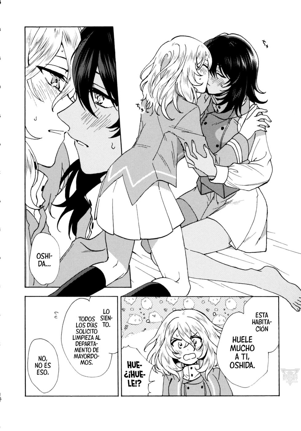(C96) [2-dome no Nemuri (shuto MQ)] La vie en rose | La vida en rosa (Girls und Panzer) [Spanish] [Mister Nugget] - Page 17