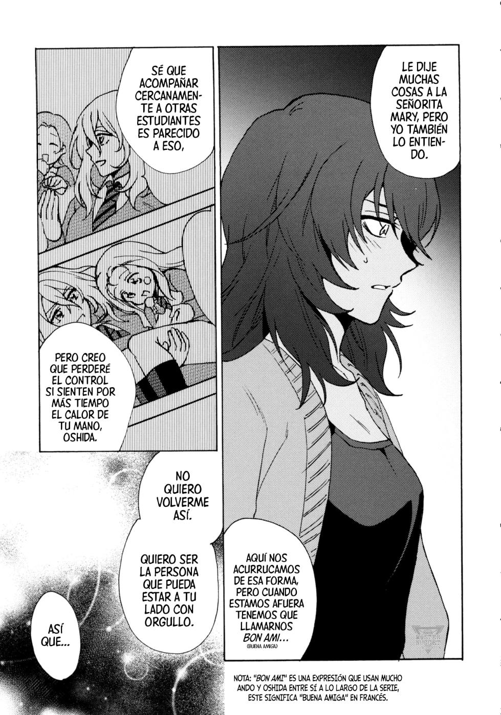 (C96) [2-dome no Nemuri (shuto MQ)] La vie en rose | La vida en rosa (Girls und Panzer) [Spanish] [Mister Nugget] - Page 28