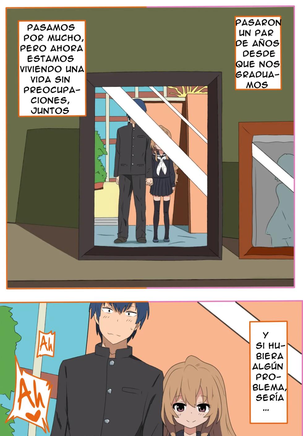 [Wagashi] Toradora! Libro Porno 1 | Toradora! Porn Book 1 (Toradora) [Spanish] [Nid] [Decensored] [Digital] - Page 2