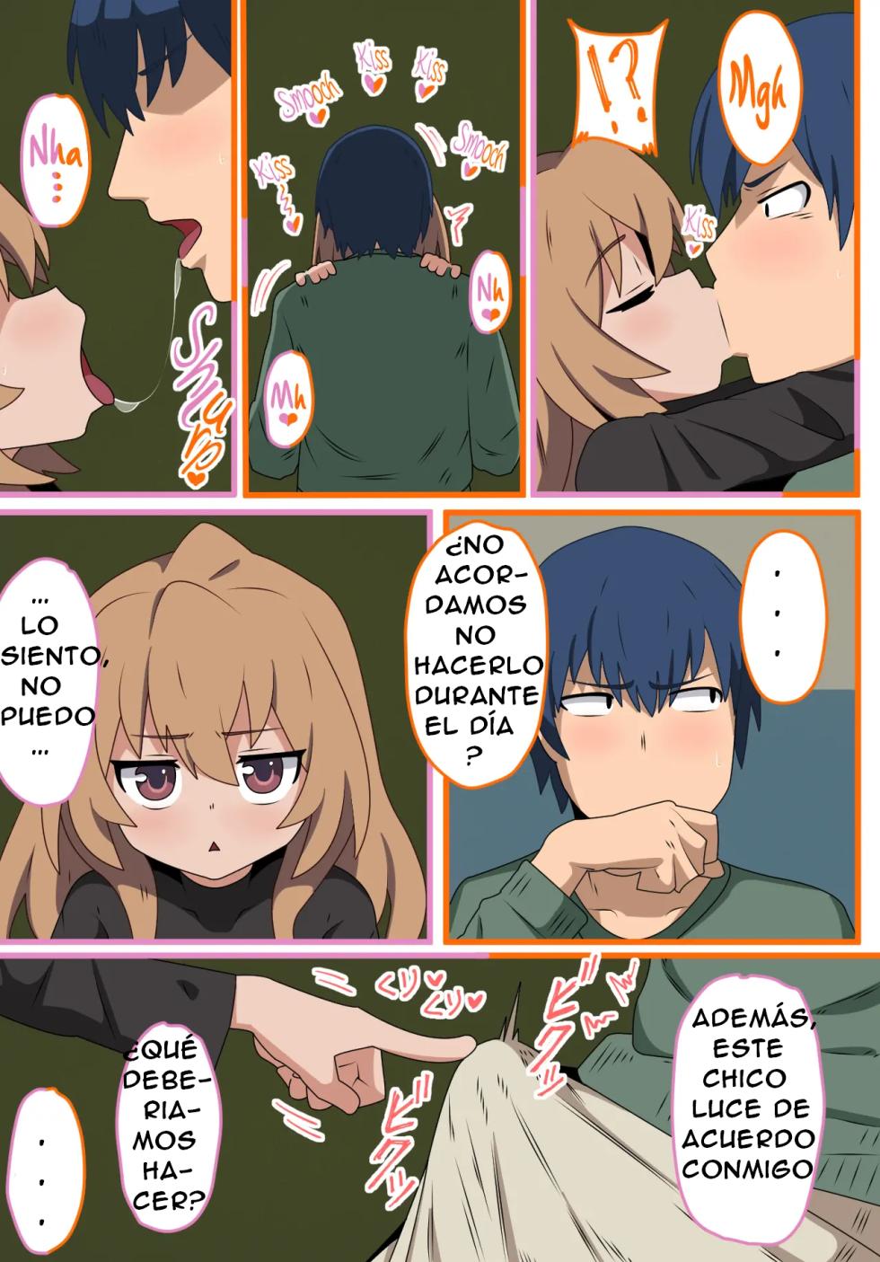 [Wagashi] Toradora! Libro Porno 1 | Toradora! Porn Book 1 (Toradora) [Spanish] [Nid] [Decensored] [Digital] - Page 8