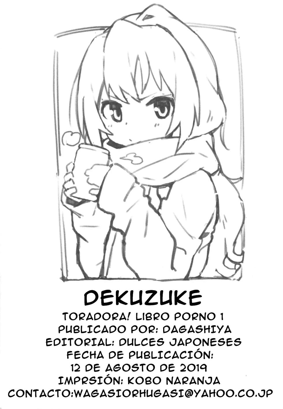 [Wagashi] Toradora! Libro Porno 1 | Toradora! Porn Book 1 (Toradora) [Spanish] [Nid] [Decensored] [Digital] - Page 25