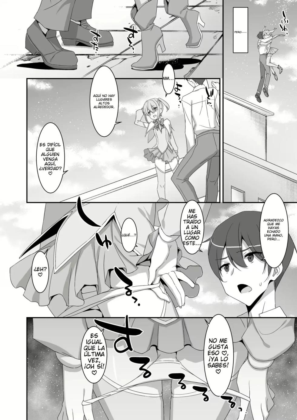 [TIES (Takei Ooki)] Suki na Ko ga Iru no ni Mahou Shoujo ni Okasareteimasu｜Aunque Estoy Enamorado de Alguien, Una Chica Mágica me Está Violando [Spanish] [Ishiro Translations] [Digital] - Page 6