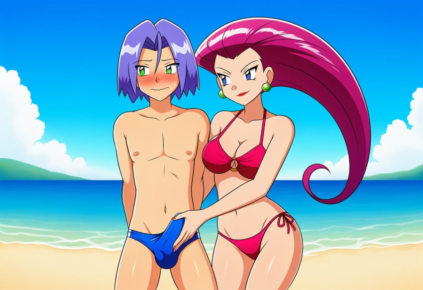 Jessie X James - Rocketshipping IA hentai hallery [AI Generated] - Page 19