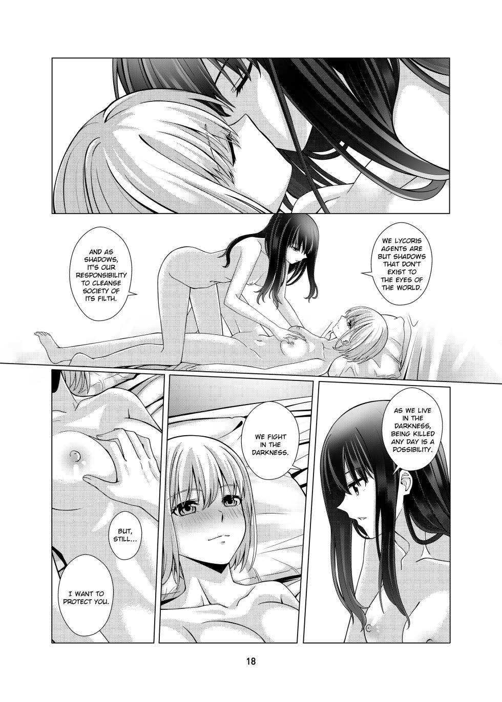 [Kudamonoichizu (Rikuu)] My Sweet Bodyguard (Lycoris Recoil) [Digital] [English] [Literally Starving] - Page 19