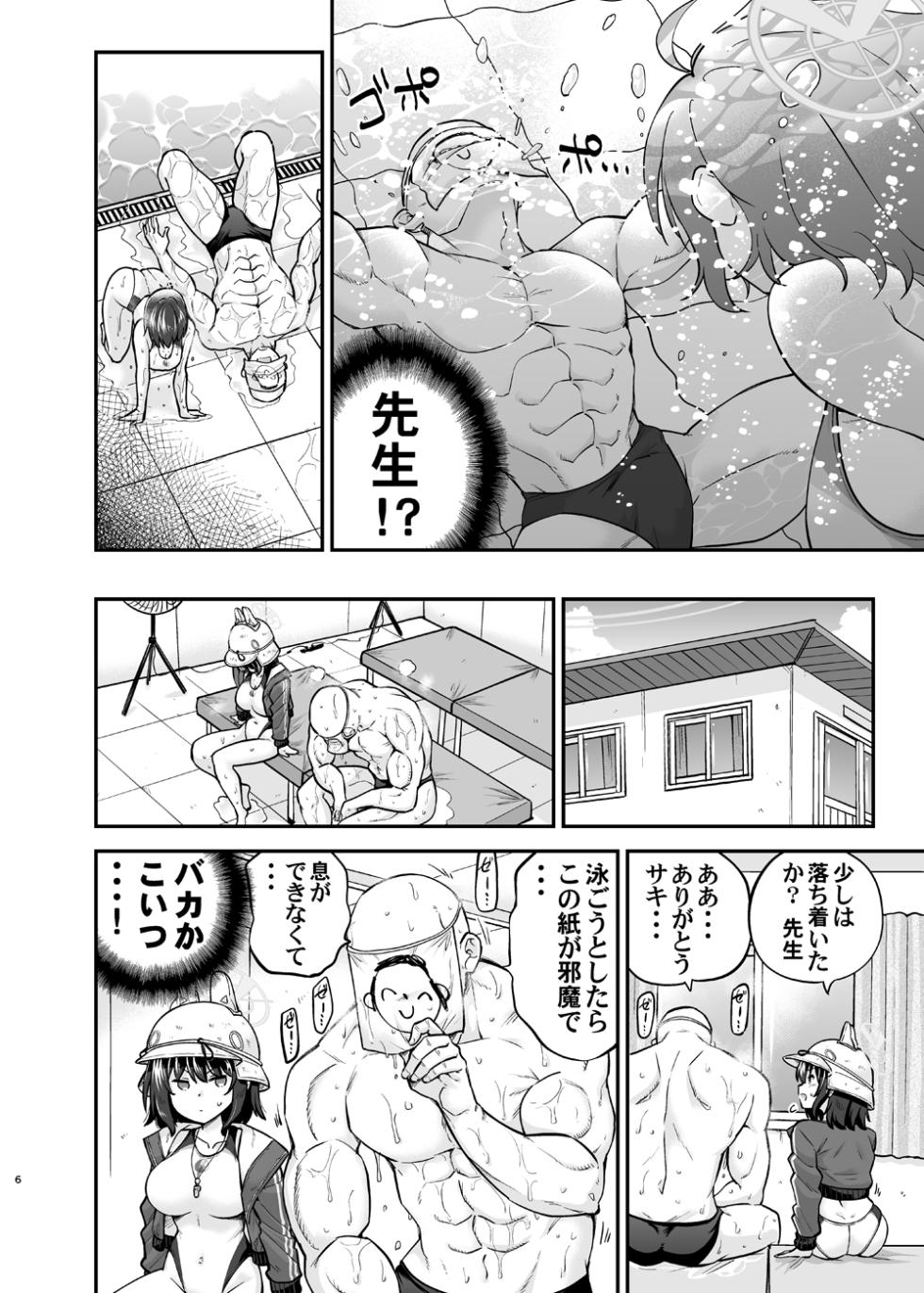 [sarfatation (Sarfata)] Kyouei Mizugi Usagi no Say-Bing! Daisakusen (Blue Archive) [Digital] - Page 5