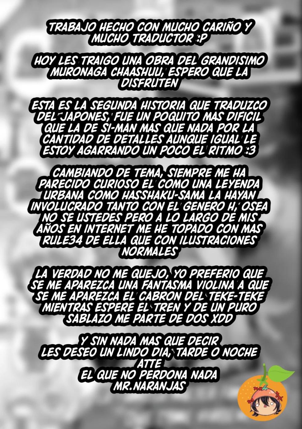 [Muronaga Chaashuu] Kyoufu!？Lucky!？Uwasa no Doutei Kui Fujin｜¿¡Miedo!？¿¡Suerte!？La Famosa Mujer Fantasma Que Come Vírgenes (COMIC HOTMILK 2022-08) [Spanish] [El naranjas = Mr.Naranjas] [Digital] - Page 23