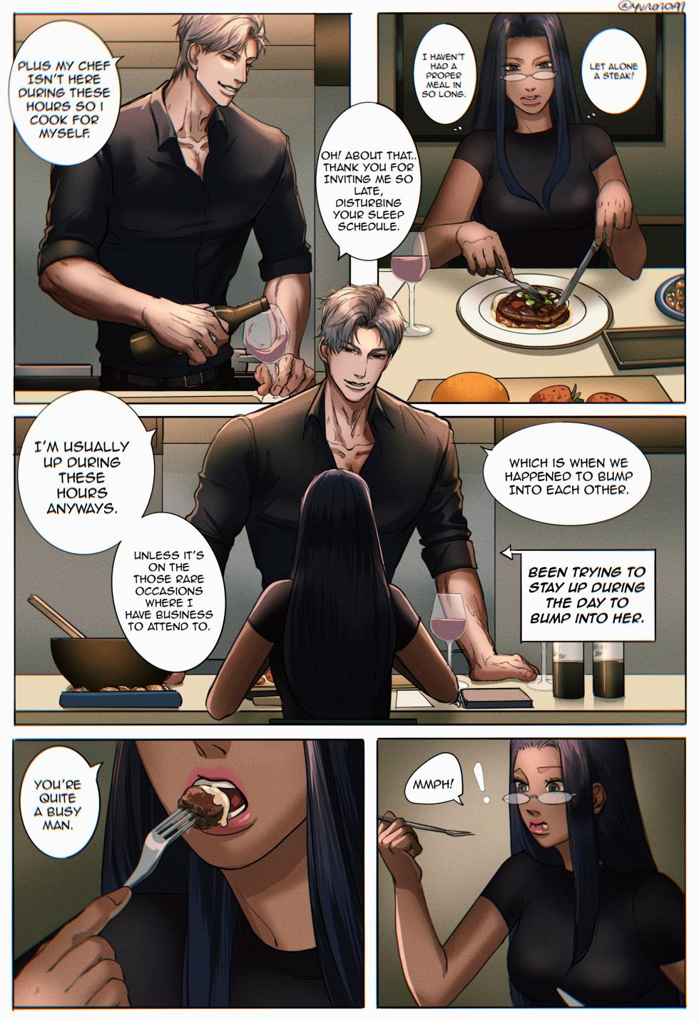 [Yuana媛] Sylus comic (dark tan MC) (Love and Deepspace) - Page 34