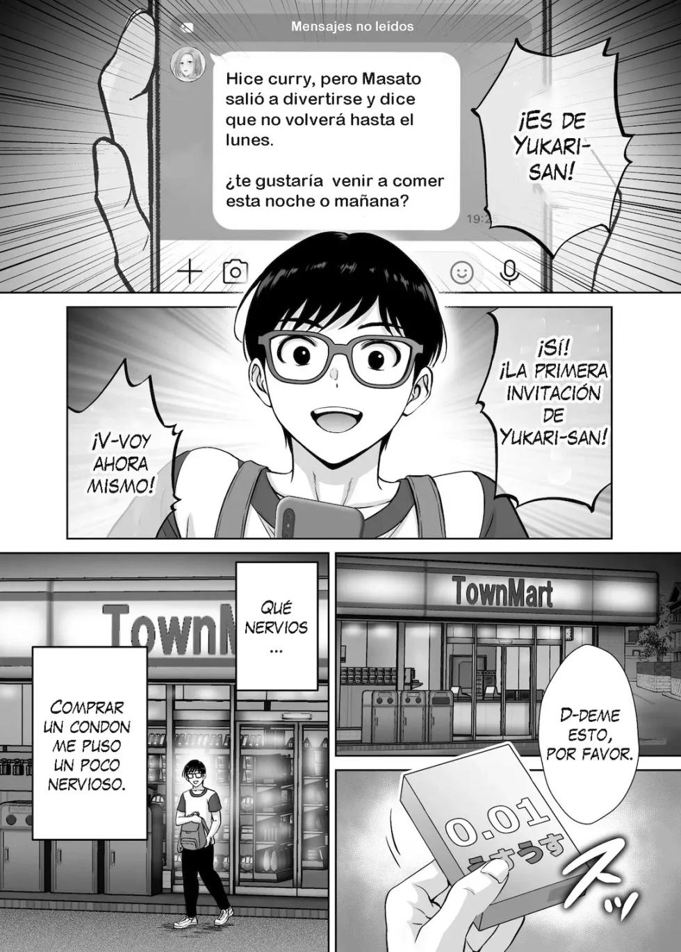 [Melon no Hoshiboshi (Hoshiduki Melon)] Haha Swapping 2 ~Kaa-chan o Koukanshite Iratsuita Ore no Yabai Shitto no Hanashi~｜Intercambio de Madres 2 ~La Historia Sobre mis Celos después de Intercambiar a Mamá~ [Spanish] [K-le Traducciones] - Page 10