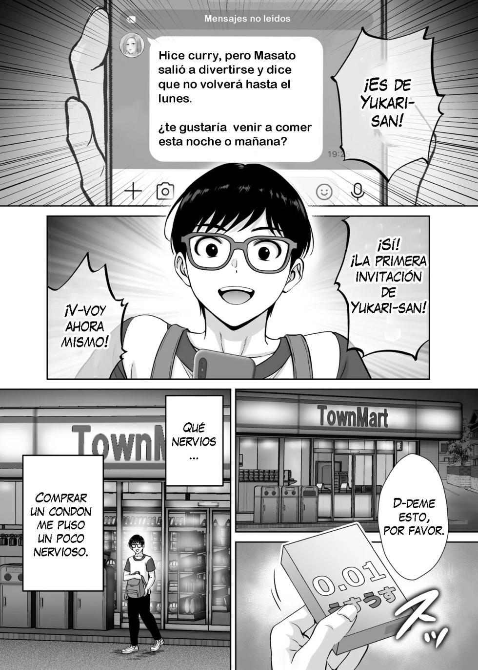 [Melon no Hoshiboshi (Hoshiduki Melon)] Haha Swapping 2 ~Kaa-chan o Koukanshite Iratsuita Ore no Yabai Shitto no Hanashi~｜Intercambio de Madres 2 ~La Historia Sobre mis Celos después de Intercambiar a Mamá~ [Spanish] [K-le Traducciones] - Page 10