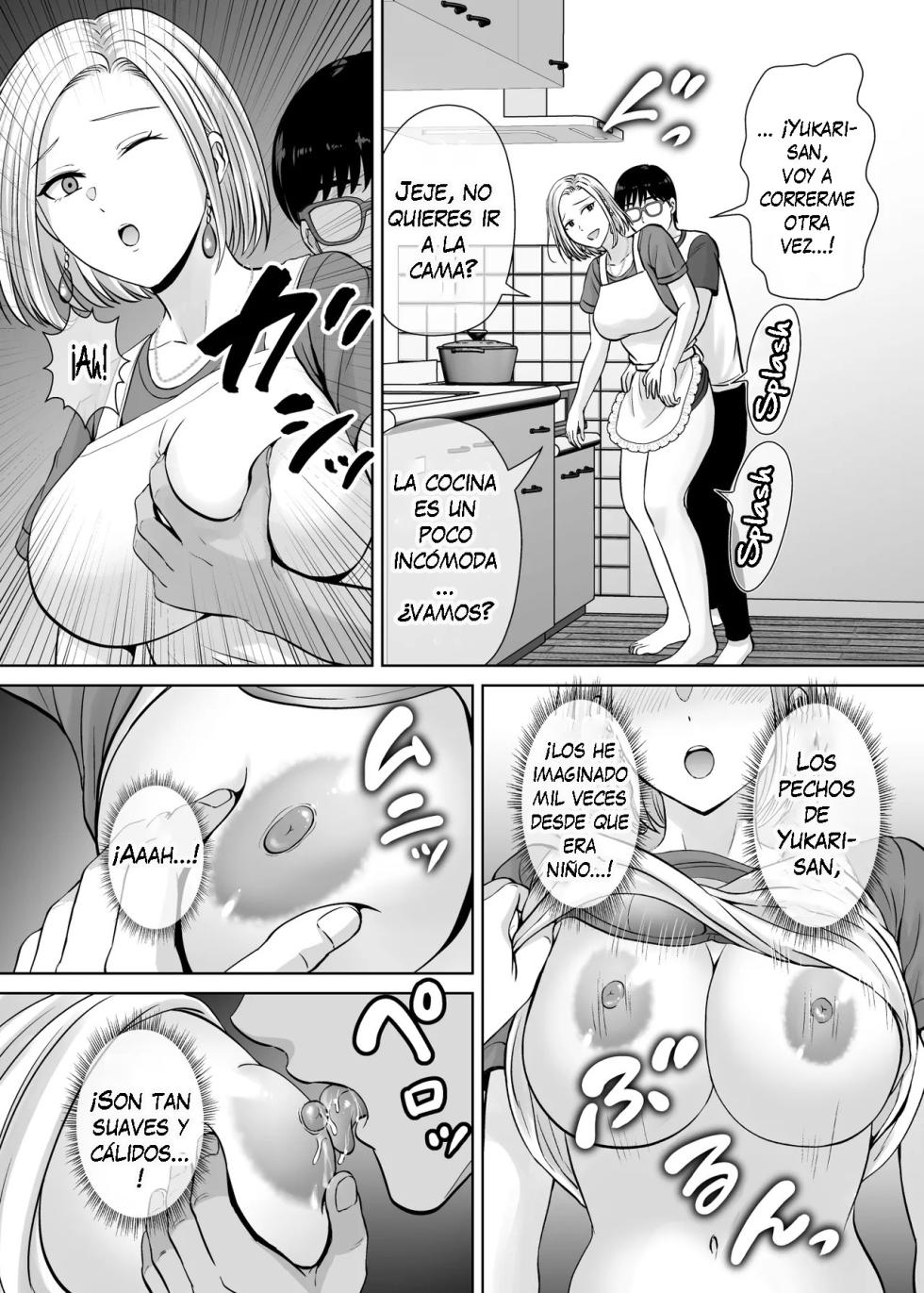 [Melon no Hoshiboshi (Hoshiduki Melon)] Haha Swapping 2 ~Kaa-chan o Koukanshite Iratsuita Ore no Yabai Shitto no Hanashi~｜Intercambio de Madres 2 ~La Historia Sobre mis Celos después de Intercambiar a Mamá~ [Spanish] [K-le Traducciones] - Page 21
