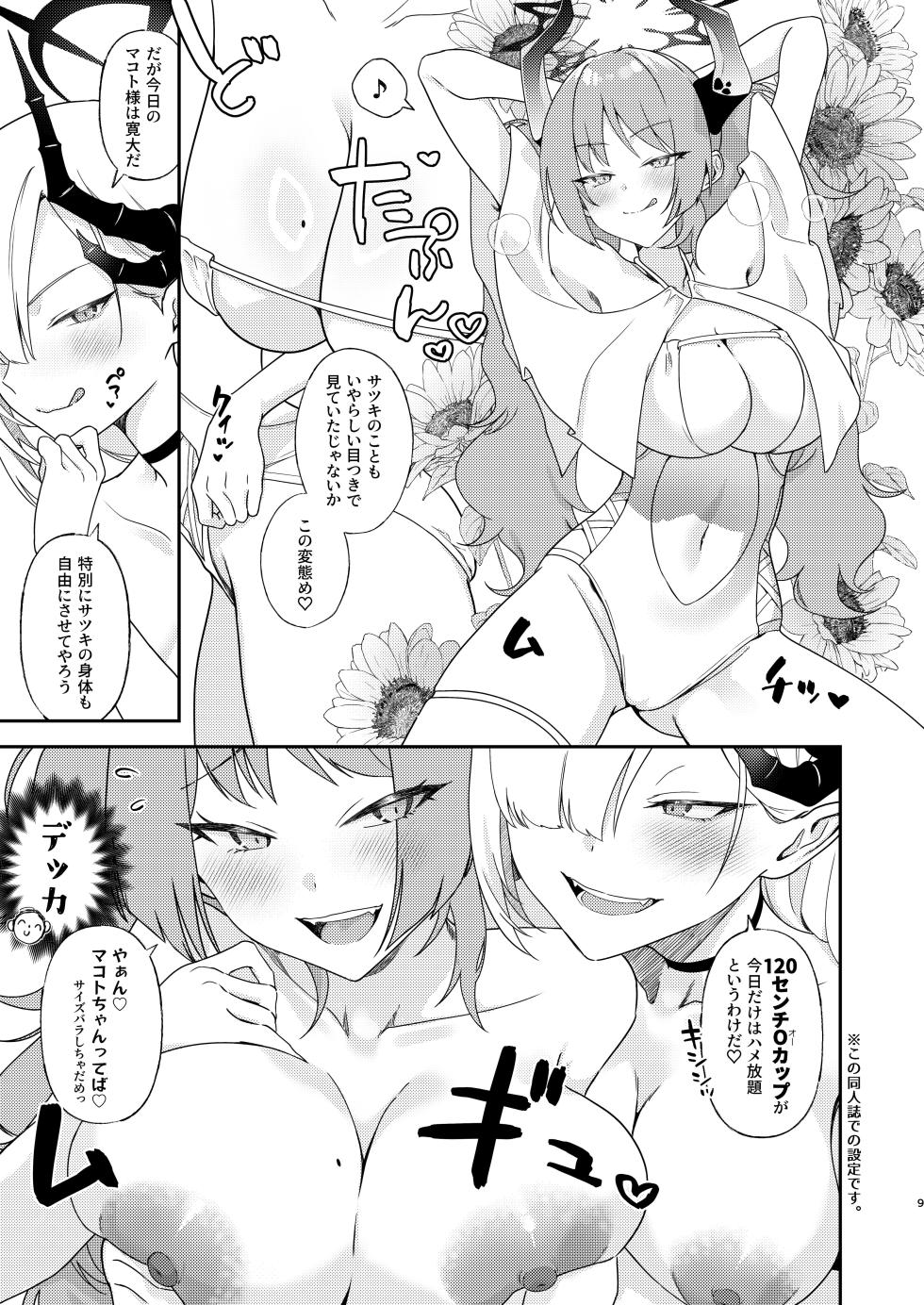 [ivy girl (カトレーゼ)] マコトとサツキのどきどき生ハメASMR (ブルーアーカイブ) [DL版] - Page 9
