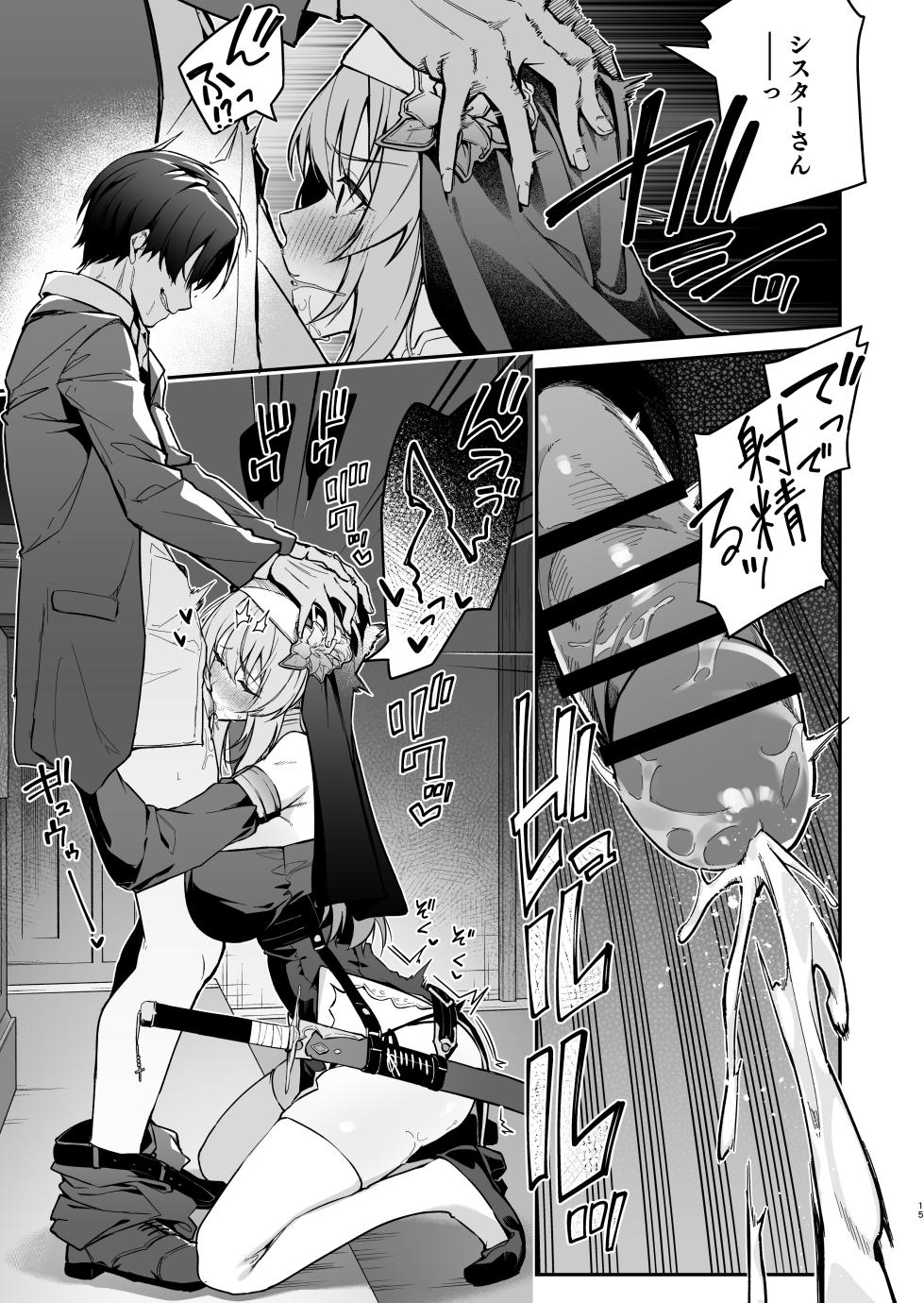 [Jun Tokutyu Kuromask (Hetaren)] Yuusha Level up de Sister kara Shukufuku o [Digital] - Page 14