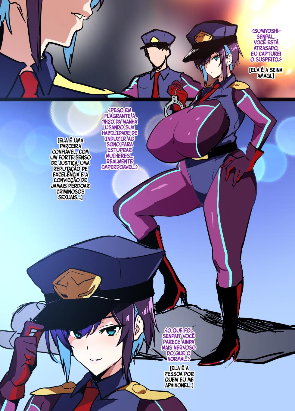 [Takeda Hiromitsu] Kouhai Otaku Poilice Zenpen [pt-BR] [Bakai.org] - Page 2