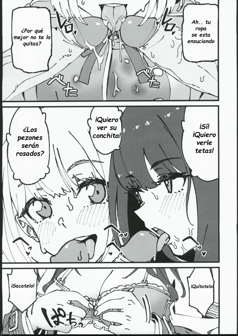(C100) [Service Heaven (ahorobo)] Lycoris Pakopako (Lycoris Recoil) [Spanish] [cualquier cosa] [Decensored] - Page 12