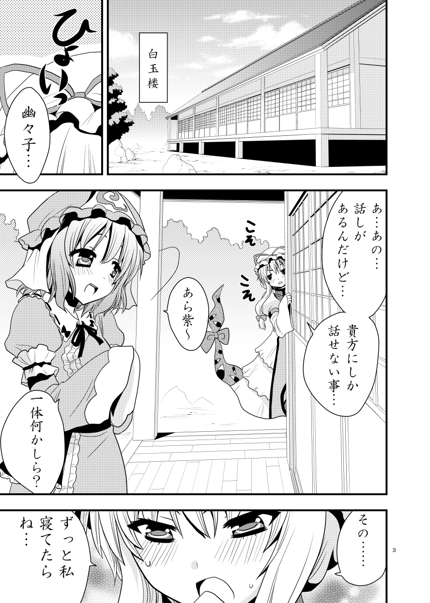 [Berry!16 (Saki Chisuzu)] したりされたり (Touhou Project) [Digital] - Page 4