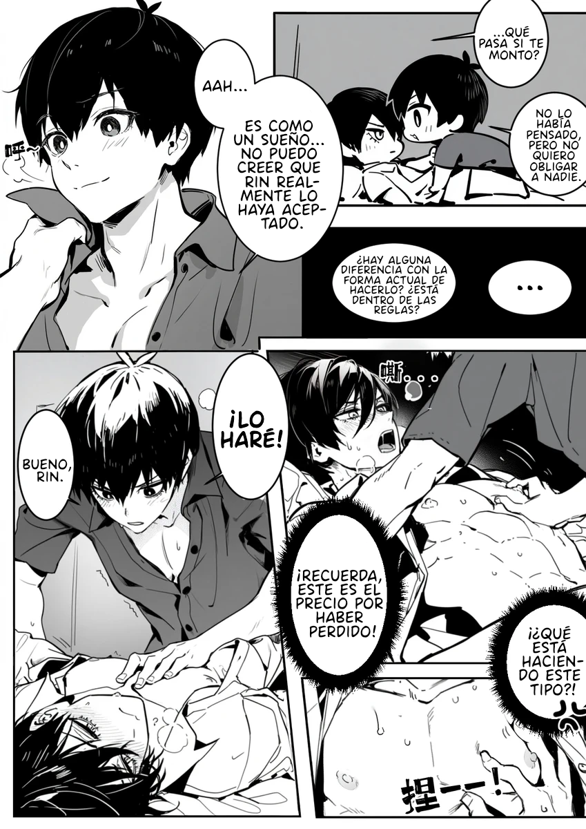 【WEB漫/潔凛】Un partido es un partido/勝負は勝負だから [紅白 pixiv][Jeithentai] - Page 8