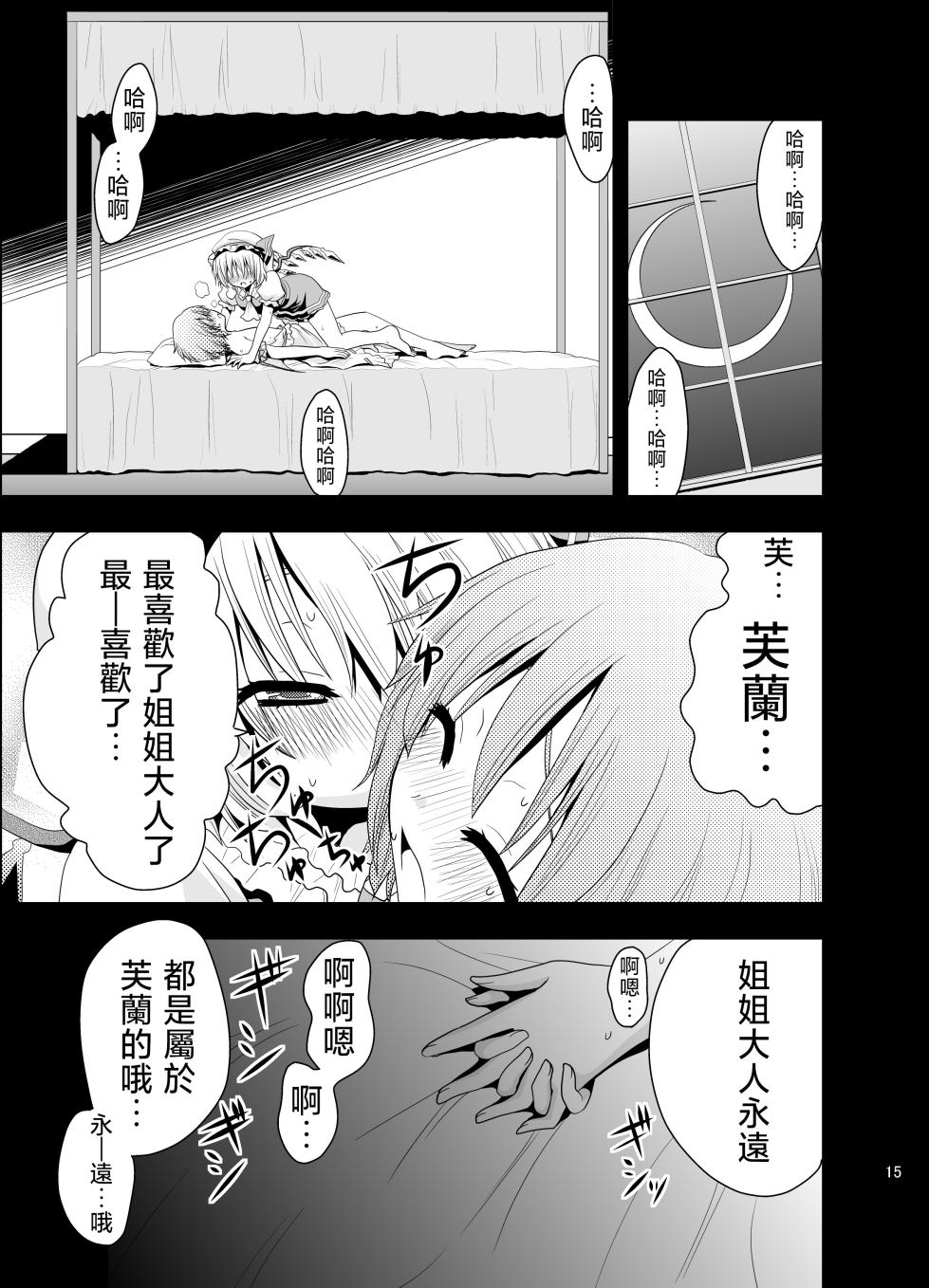 [iroiroiro (Saki Chisuzu)] Aishiteru Aishiteru Aishiteru (Touhou Project) [Chinese] [Nonothird个人汉化] [Digital] - Page 16