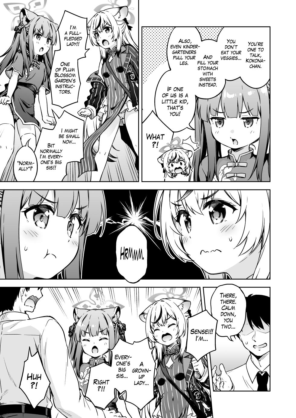 [Takoyaki-batake (Takoyaki Yoshi)] Sensei, Dochira no Lady ga Okonomi desu ka? | Sensei, which one of us ladies do you prefer? (Blue Archive) [English] [The Blavatsky Project] [Digital] - Page 4
