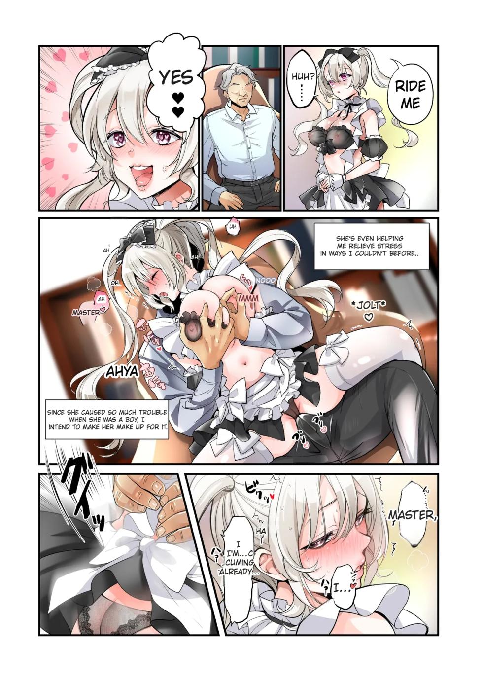 [Amuai Okashi Seisakusho (Tsukumaru)] Furyou Musuko no TS Sodatenaoshi Keikaku! | The Delinquent Son’s TS Re-Education Plan! [English] - Page 38