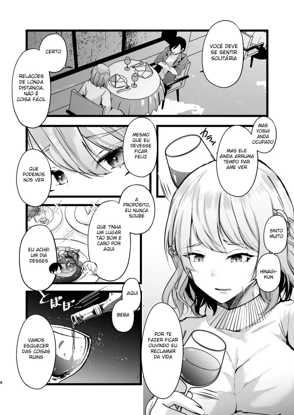 [FZ: (Fujisaki Fujiko)] Zakomesu Switch ~Deka Cli Kaihatsu de Netorareta Boku no Kanojo~ [Portuguese-BR] [Digital] - Page 9