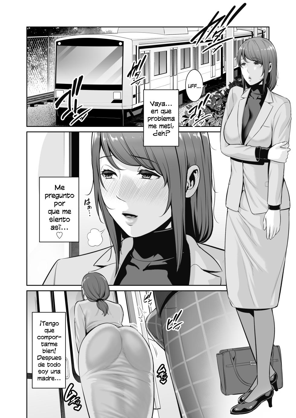[Misaki (Gonza)] Gibo o, Densha de...｜Con Mi Madrastra, En El Tren... [Spanish] [I Am the Walrus =  Soy la Morsa] - Page 17