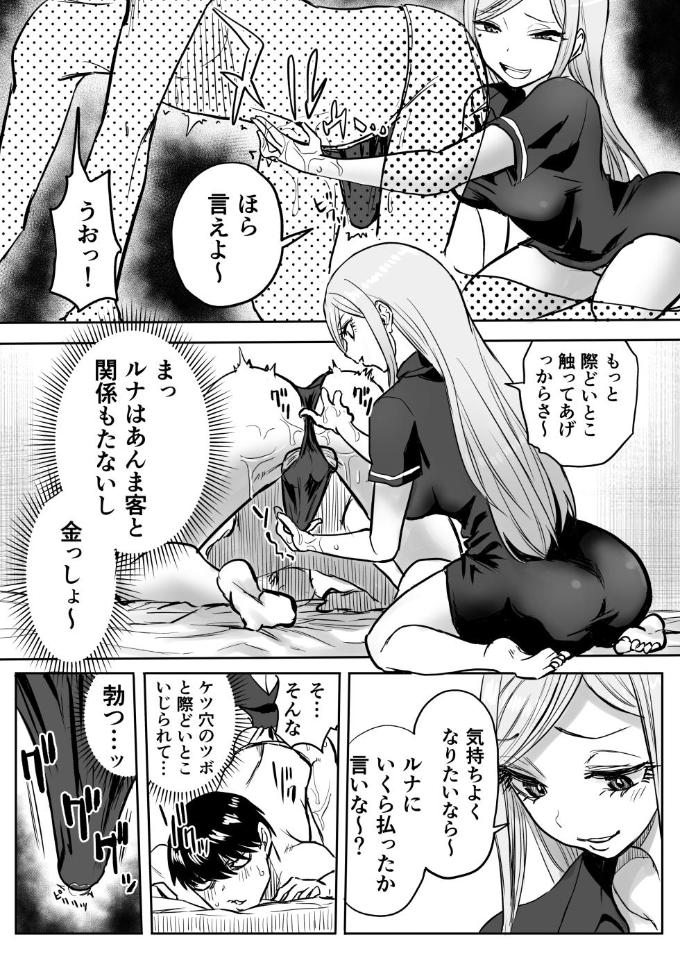 [Kurohamya (Kurosu)] Kurogal Men-esthe Jou ga Yarasetekureru Hanashi 2 [Digital] - Page 9