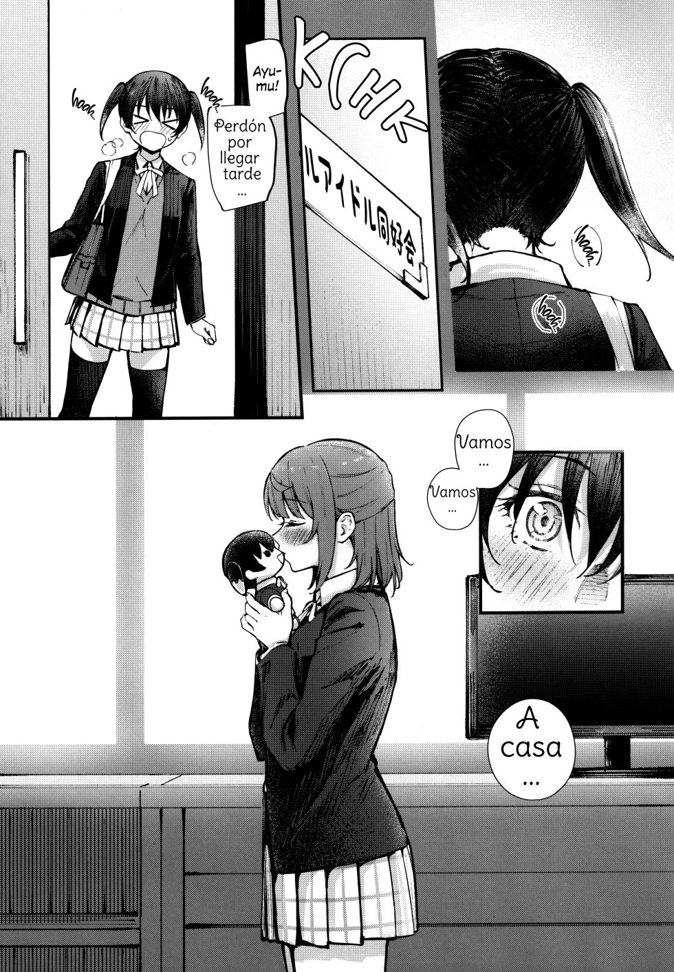 (Bokura no Love Live! Hasunosora in Kanazawa) [Kitaku Jikan (Kitaku)] Kiss You Baby!! (Love Live! Nijigasaki High School Idol Club) [Spanish] [Amaterasu] - Page 2