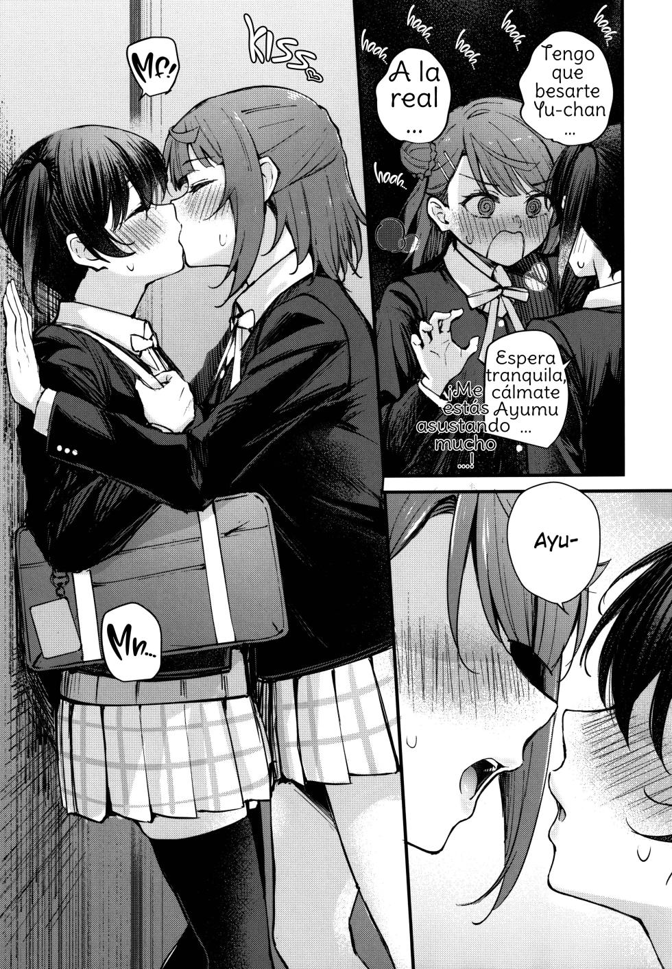 (Bokura no Love Live! Hasunosora in Kanazawa) [Kitaku Jikan (Kitaku)] Kiss You Baby!! (Love Live! Nijigasaki High School Idol Club) [Spanish] [Amaterasu] - Page 6