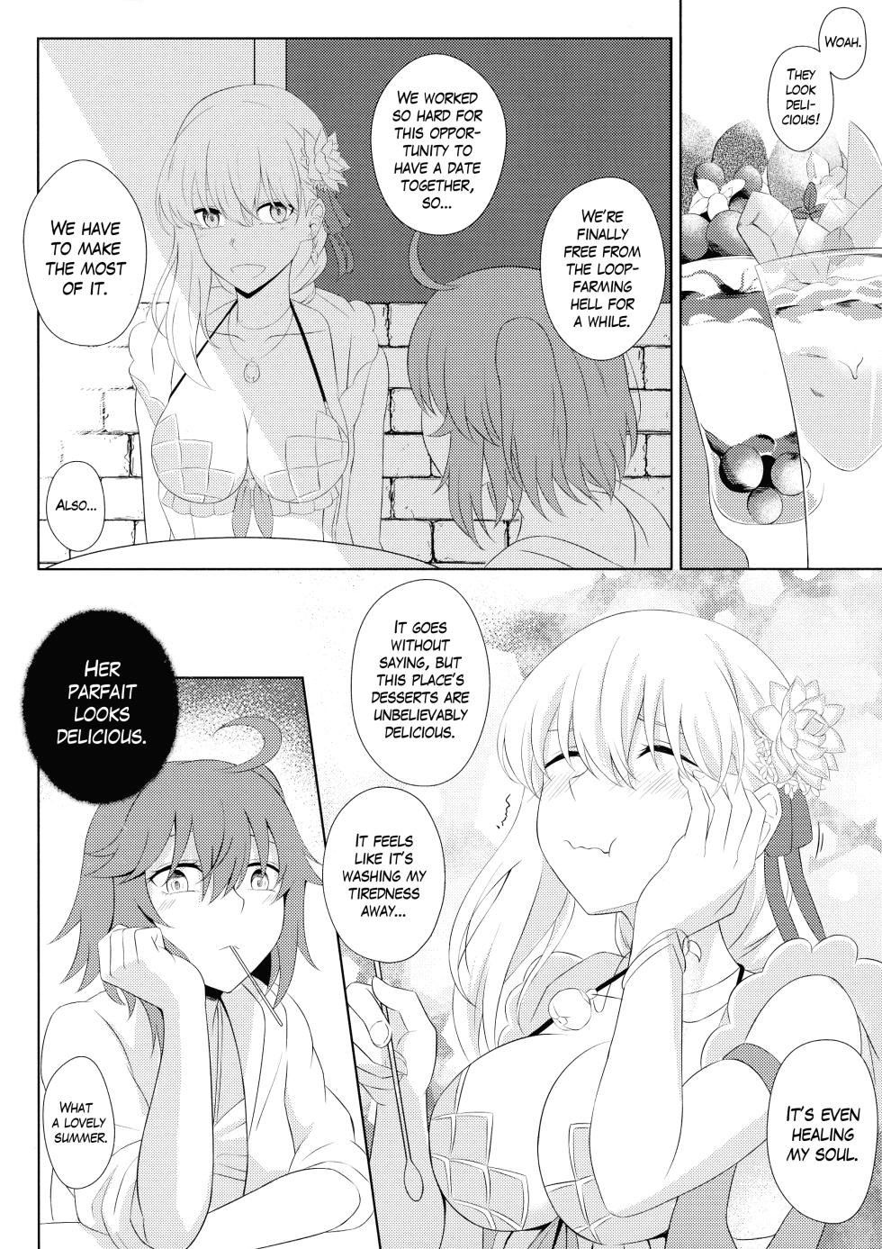 (C104) [Yashoku Jinshin (Rinkopoi)] Kama to Honeymoon - Honeymoon with Kama (Fate/Grand Order) [English] [The Blavatsky Project] - Page 5