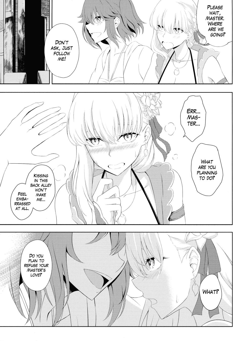 (C104) [Yashoku Jinshin (Rinkopoi)] Kama to Honeymoon - Honeymoon with Kama (Fate/Grand Order) [English] [The Blavatsky Project] - Page 8