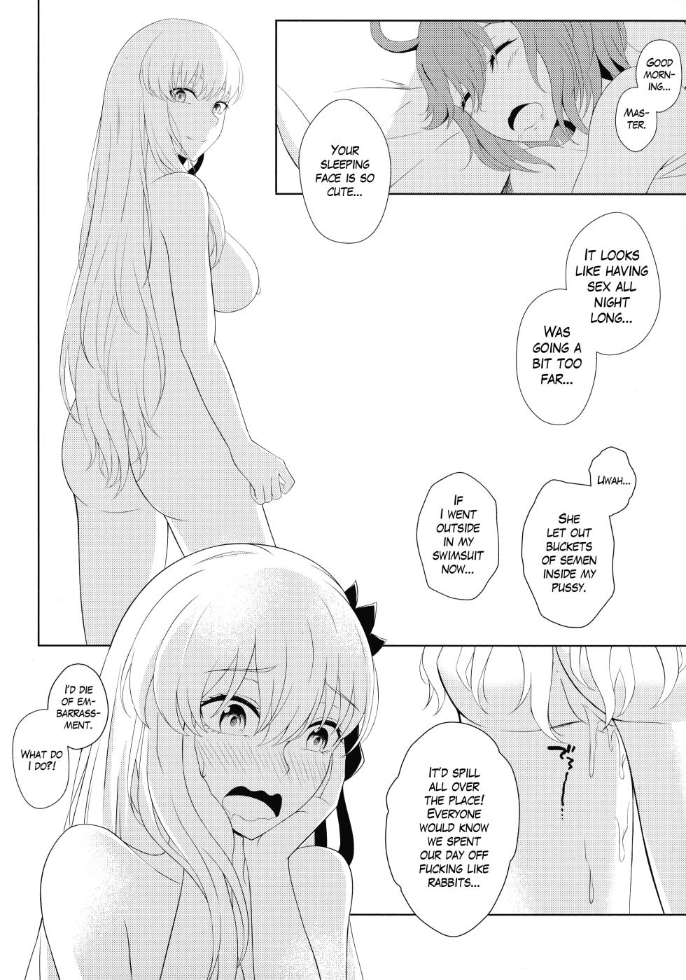 (C104) [Yashoku Jinshin (Rinkopoi)] Kama to Honeymoon - Honeymoon with Kama (Fate/Grand Order) [English] [The Blavatsky Project] - Page 28