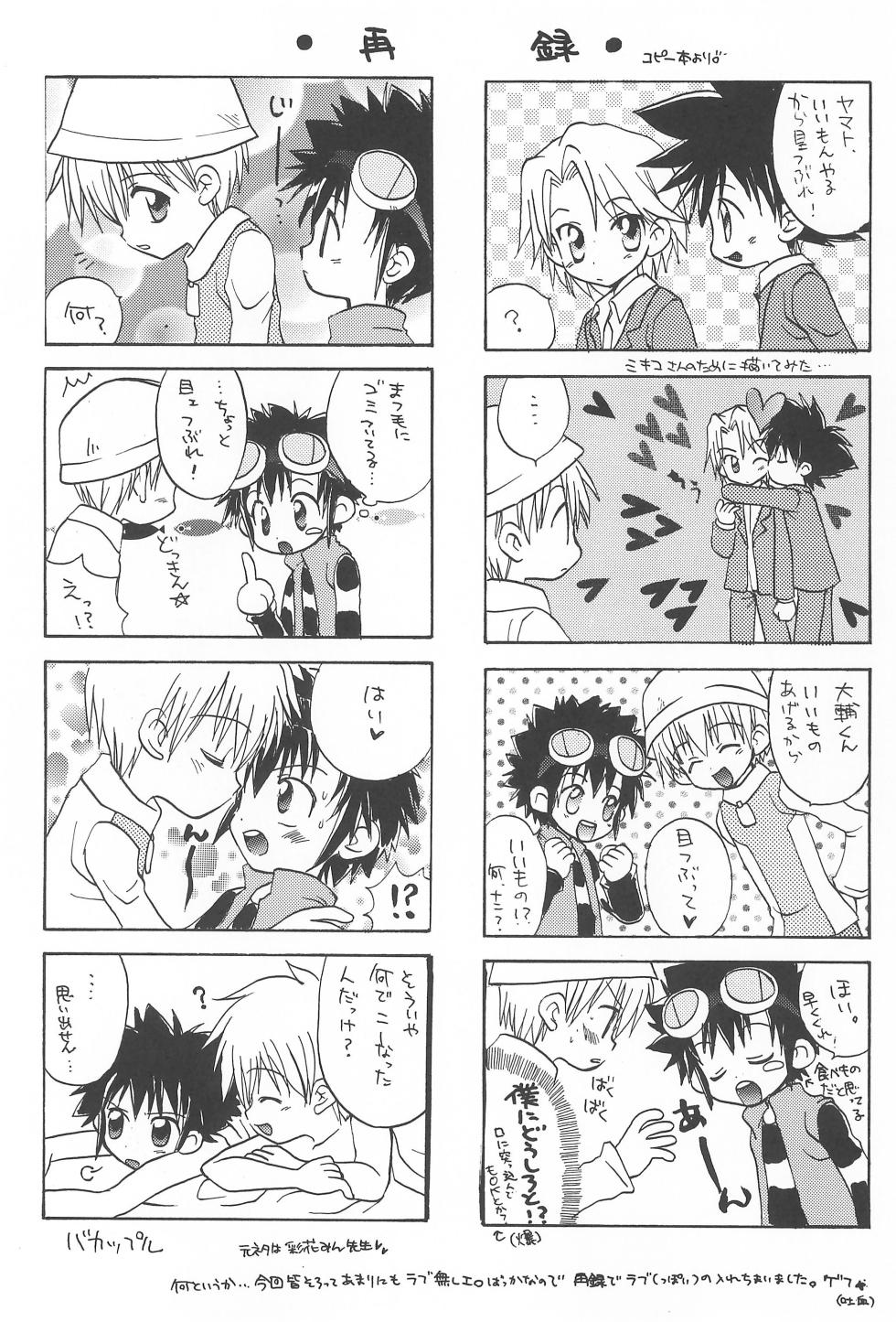 (CR28) [Dai 9 Shougakkou (RYOKO)] MICRO-WAVE (Digimon) - Page 19
