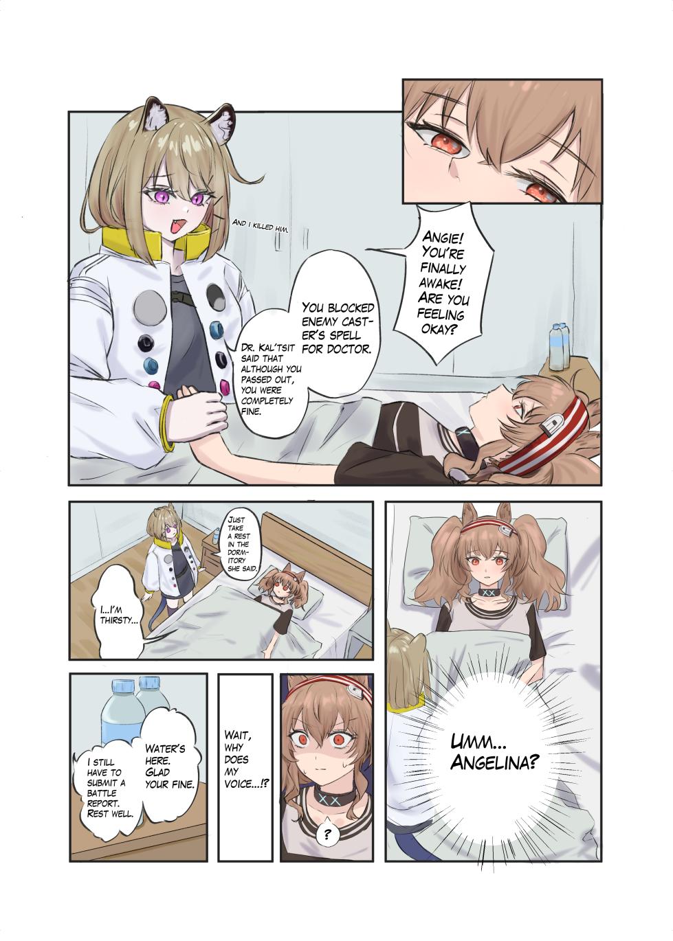 [Runyo] Angelina's body swap accident [English] - Page 2