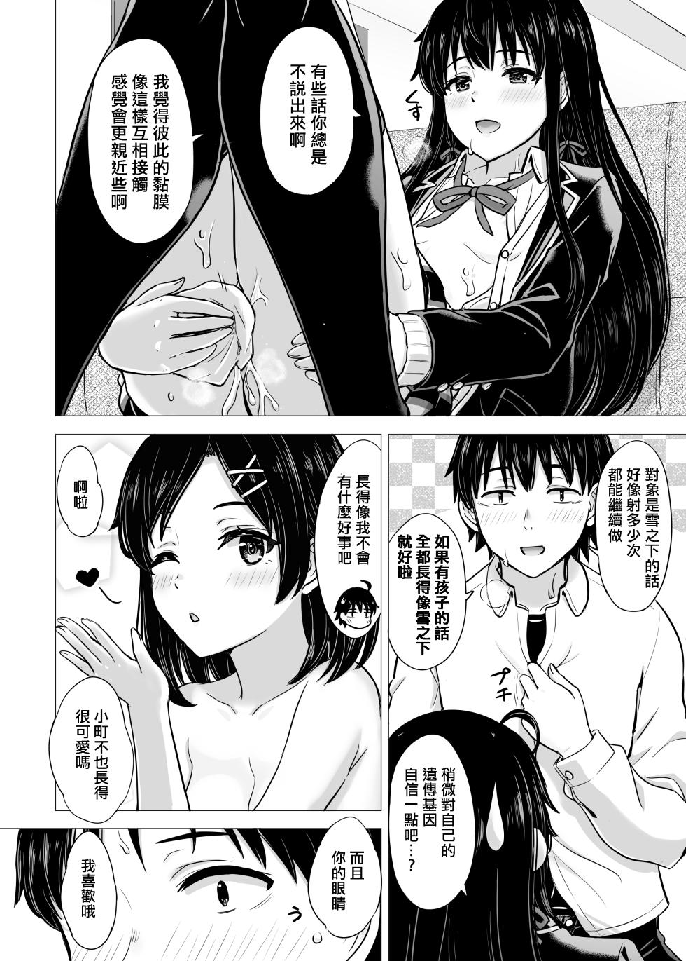 [Inanaki Shiki] Yukinon Manga (Yahari Ore no Seishun Love Come wa Machigatteiru.) [Chinese] [Ongoing] - Page 32