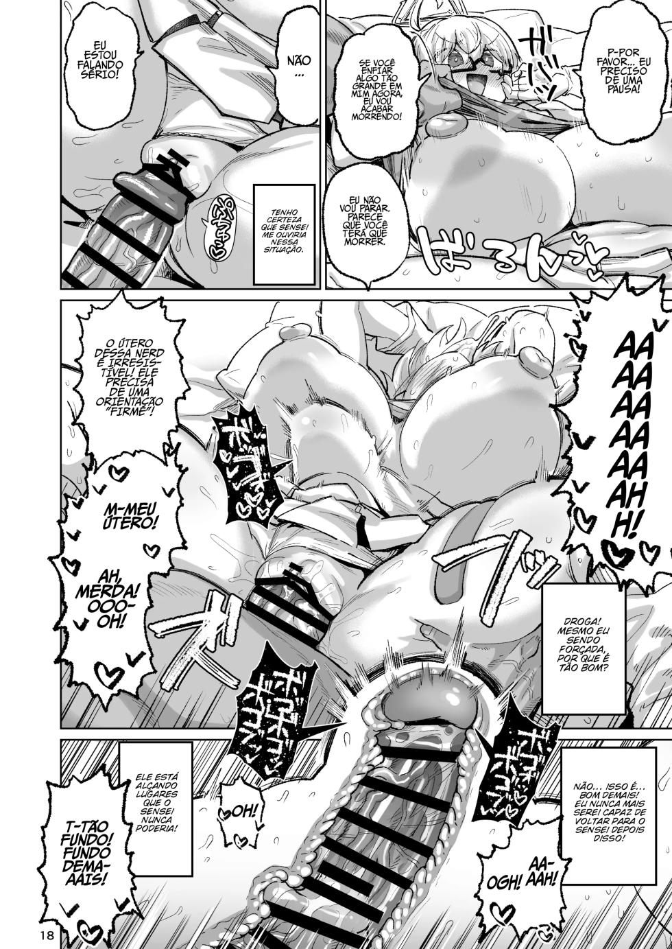 [Nikutai Gengo Club (Dekosuke)] Sukitooru Ero Megane (Blue Archive) [Portuguese-BR] [Digital] - Page 17